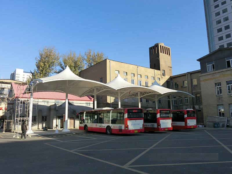 沈陽(yáng)汽車站雨棚膜