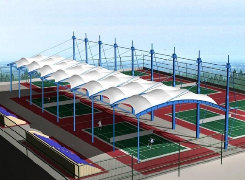 體育場館如何選擇膜結(jié)構(gòu)看臺(tái)遮陽棚？