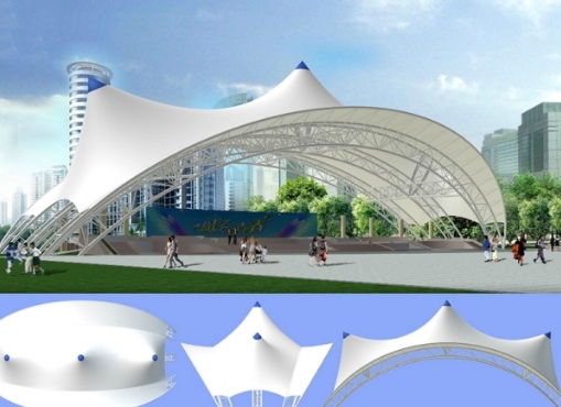 從多重因素談膜結(jié)構(gòu)車棚每平方造價(jià)的全面分析